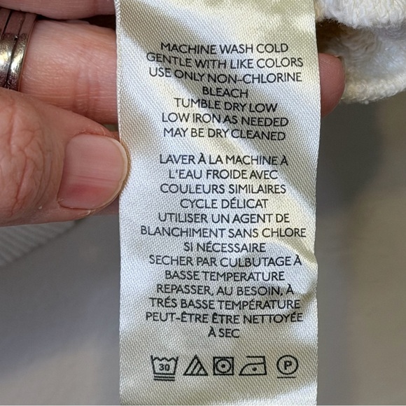 Anthropologie Pilcro The Niki Bubble Sweatshirt Colorblock Edition Sage Knit Top - Picture 10 of 11